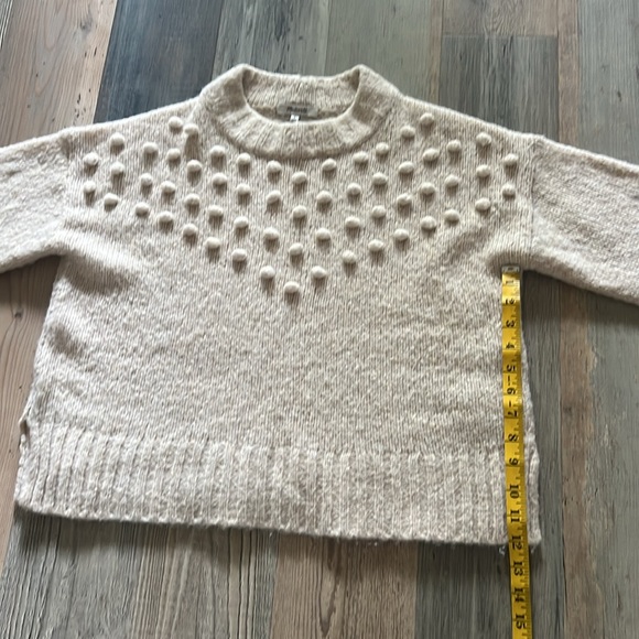 Madewell Placed Bobble Mockneck Sweater Size: XXS (Relaxed Fit) - Picture 10 of 16